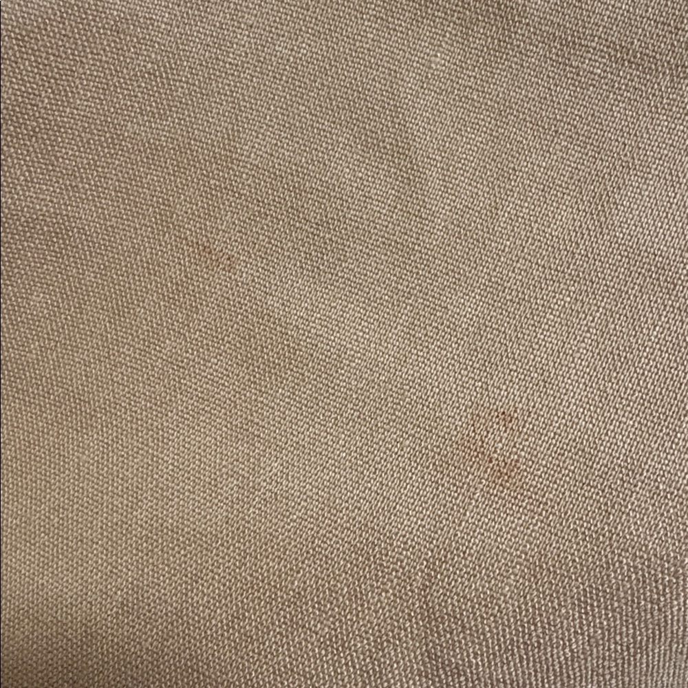 NWT [Calvin Klein] Khaki Deep Pocket Linen Cropped Pants Women’s Plus Sz 14W - Picture 10 of 11